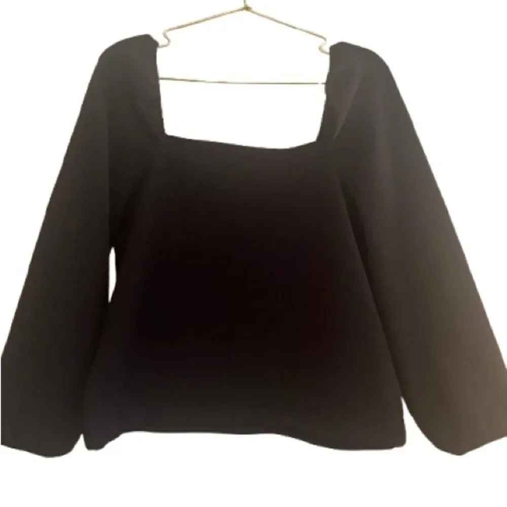 Madewell Crepe Puff Sleeve Blouse